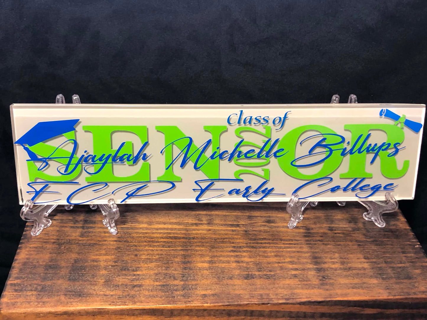 Graduation Senior Name Tile