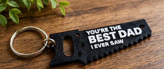 Father's Day Saw Keychain