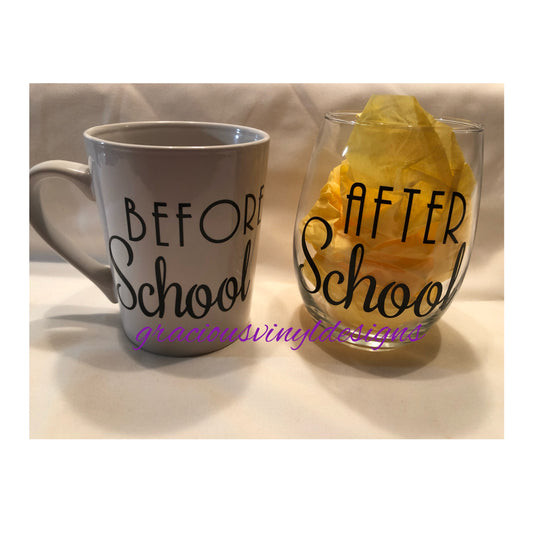 Wine Glasses - Gracious Vinyl Designs